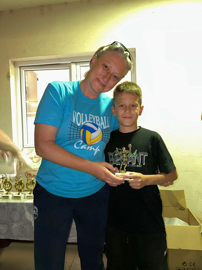 aaaVasilije Urošević najmlađi polaznik kampa